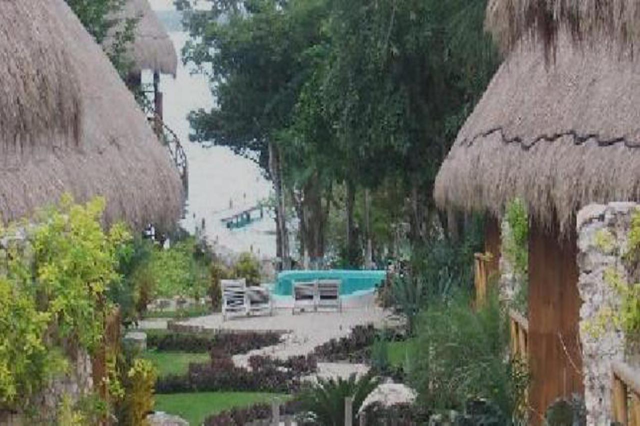 Villas Eco-Romanticas Kuuch Ka'Anil Bacalar Luaran gambar